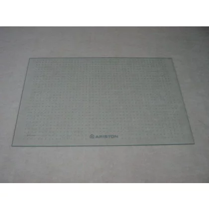 Elementy szklane i plastikowe lo Górna półka szklana do lodówki Ariston / Indesit / Hotpoint / Whirlpool 472 x 328 x 4 mm C00143042 482000022965