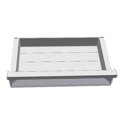 Półki na drzwi różni producenci Szuflada do lodówki i zamrażarki Electrolux / AEG neutralna 7902 450 x 115 mm