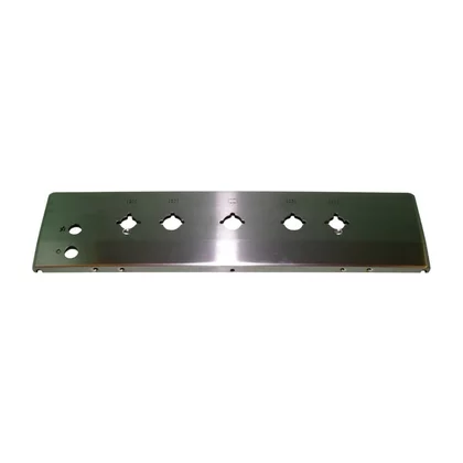 Elementy obudowy Front przedni do kuchenki Amica TRLX MV-OZ 5DY 58-G bez logo srebrny 3114 9062277