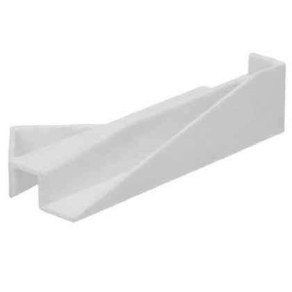 MAX168 Lewy wspornik kosza do lodówki Whirlpool / Indesit / Ariston / Hotpoint 481246628139 C00319703