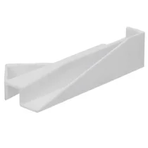 Elementy gumowe i metalowe lodów Lewy wspornik kosza do lodówki Whirlpool / Indesit / Ariston / Hotpoint 481246628139 C00319703