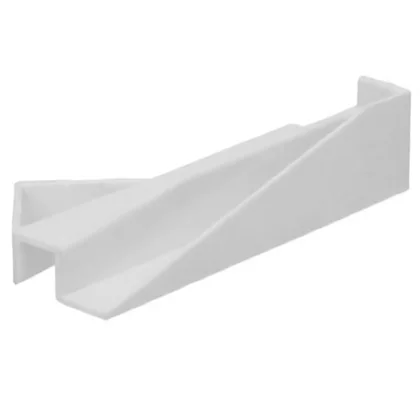 Elementy gumowe i metalowe lodów Lewy wspornik kosza do lodówki Whirlpool / Indesit / Ariston / Hotpoint 481246628139 C00319703