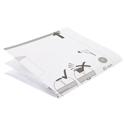 Szablon montażowy drzwi przesuwnych do zmywarki Electrolux / AEG 140003547035