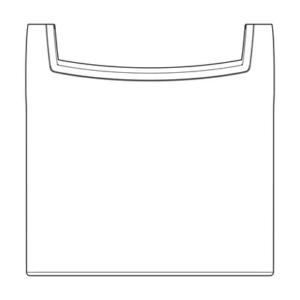 Pokrywa dyfuzora chłodziarki Electrolux / AEG Dynamicair 2670046024