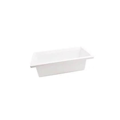 Półki na drzwi różni producenci Pojemnik na warzywa do lodówki Ariston / Indesit / Hotpoint / Whirlpool biały 456 x 173 mm C00047330 482000026646
