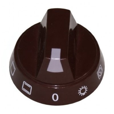 Pokrętło funkcji do piekarnika i kuchenki Amica 8 funkcji brązowe 8034285