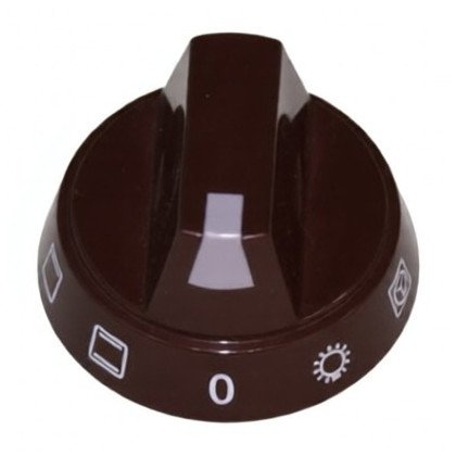Pokrętło funkcji do piekarnika i kuchenki Amica 8 funkcji brązowe 8034285