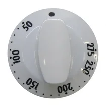Części zamienne GORENJE Pokrętło temperatury do piekarnika lub kuchenki Gorenje / Hisense białe 375267