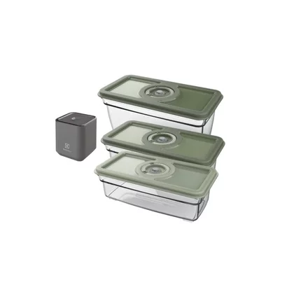 Zestaw do pakowania próżniowego żywności Electrolux EVFK1+ Fresh Kit 1 pompa 3 pojemniki