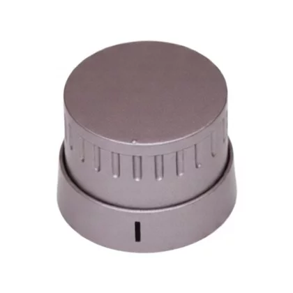 Pokrętło ze sprężyną do kuchenki, piekarnika lub płyty Amica / Hansa scandium inox 9070224