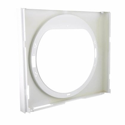 Blacha/Obudowa przednia przy oknie suszarki+zawias Electrolux (4055306593)