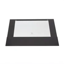 Szyba zewnętrzna drzwi piekarnika Electrolux / AEG / Zanussi czarna z nadrukiem 5617077093