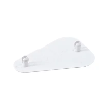 Lewa górna osłona zawiasu do urządzenia chłodniczego Electrolux / AEG biała 4055394326