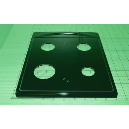 Elementy obudowy Płyta robocza do kuchni gazowo-elektrycznej Amica 57GcE_2-3_A 5 mm czarna