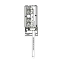 Puszka przyłączeniowa do płyty grzewczej Electrolux / AEG komplet 4x2,5 mm²