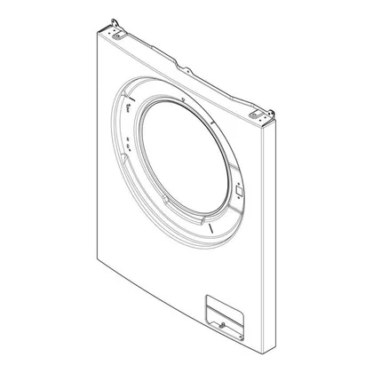 Przedni panel obudowy do pralki Electrolux / AEG 1327837512