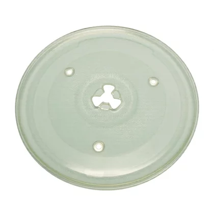 Szklany talerz do kuchenki mikrofalowej Amica 27 cm koniczynka 1008093