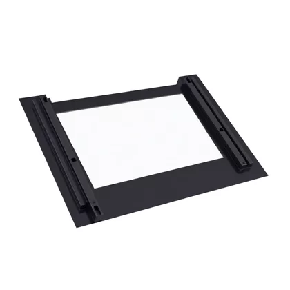 Szyba frontowa drzwi piekarnika Electrolux / AEG czarna 592 x 467,5 mm 8996619270573
