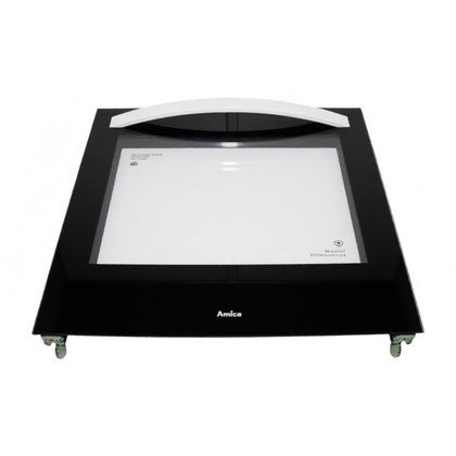 Zespół drzwi z szybą zewnętrzne do piekarnika 502SQ p370W Amica 9060378