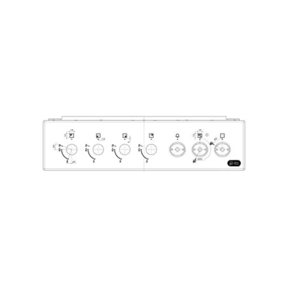 Elementy obudowy Panel kontrolny do piekarnika i płyty grzejnej Electrolux / AEG stainless 50 cm 8080004032