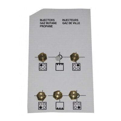 Komplet dysz gazowych propan-butan Beko / Grundig / Arcelik BPG/BPM 4431100006