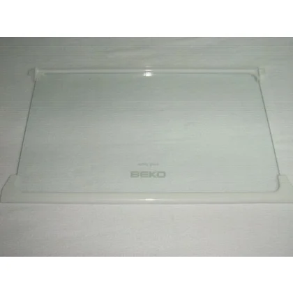 CHA 33100 X BEKO Półka szklana z ramkami do lodówki Beko / Grundig / Arcelik 49,5 x 29,5 cm BK/4616140100; 4564210100