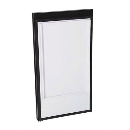 Zespół czarnych drzwi do lodówki Electrolux / AEG 1116 x 595 mm 4055515797