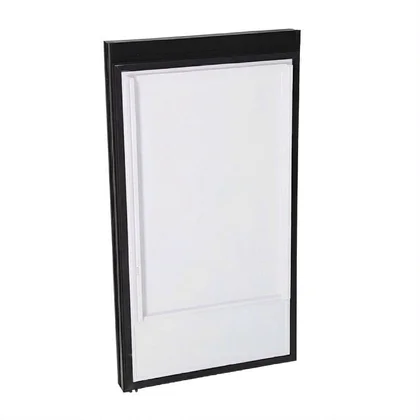 Zespół czarnych drzwi do lodówki Electrolux / AEG 1116 x 595 mm 4055515797