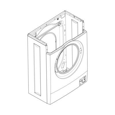 Obudowa pralki CFE33A (1552122614)
