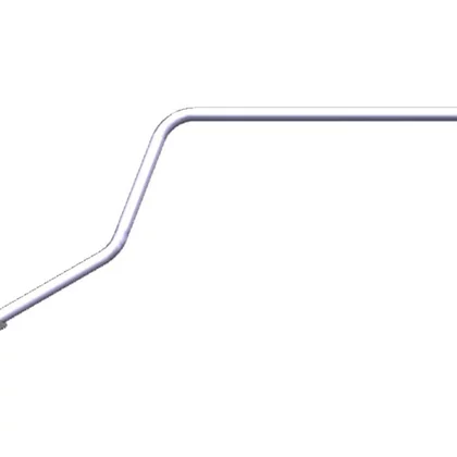 Rurka palnika tylna lewa do płyty gazowej Electrolux / AEG 3541798017