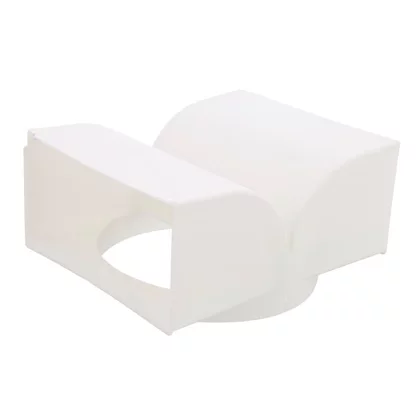 Odchylacz / kołnierz rury do okapu Electrolux / AEG biały 192 x 80 x 152 mm D150