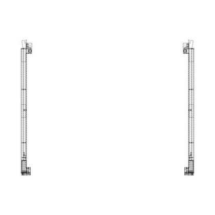 Zestaw szyby drzwi - 594x467mm