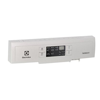 Przyciski i pokrętła do zmywarek Maskownica panelu sterowania zmywarki Electrolux / AEG 8086407122 inox z przyciskami oryginał