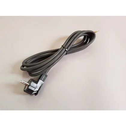 Przewód przyłączeniowy do urządzeń AGD Domax 3 x 1,5 mm² 3 m czarny 25046