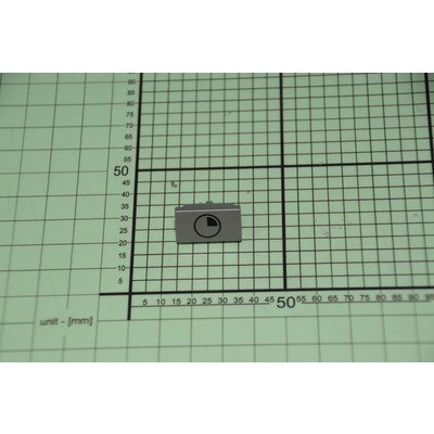 1045726 Przycisk opóźnienia startu srebrny AMICA