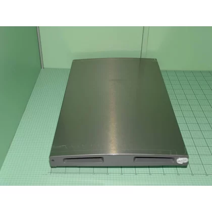 Drzwi chłodziarki Amica inox ze zintegrowanym uchwytem