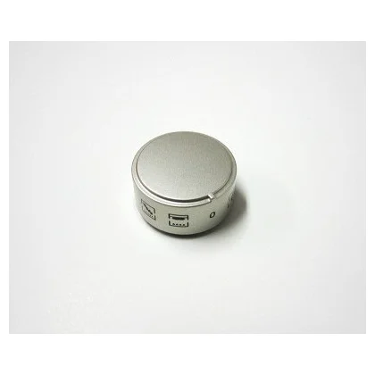 Pokrętło do piekarnika Ariston / Indesit / Hotpoint / Whirlpool inox C00252401 482000030349