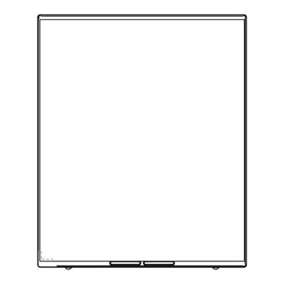 ceramika z ramka,nierdzewny,496x600mm