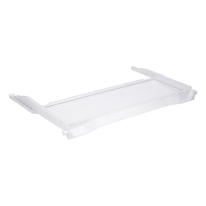 Półki na plastikowe i druciane r Półka szklana kompletna z ramką do lodówki Whirlpool / Indesit / Ariston / Hotpoint 470 x 290 x 38 mm 481245088035 C00331181 480131100669