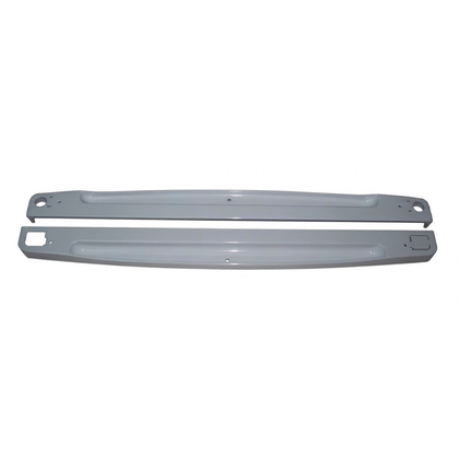 Komplet białych uchwytów drzwi lodówki Whirlpool / Indesit / Ariston / Hotpoint 2 szt. 481931039688 C00555827 481231018663 C00340104