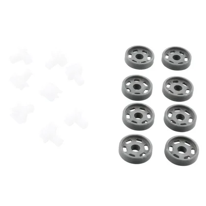 Zestaw kółek dolnego kosza zmywarki Electrolux / AEG 8 szt. 4071300307