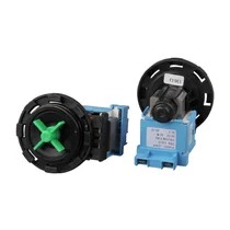Elementy elektryczne do pralek r Silnik pompy odpływowej do pralki 8 zatrzasków styki z tyłu 4470-050