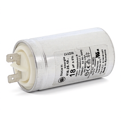 Kondensator do okapu Electrolux / AEG 18MF 450 V 6,35 U