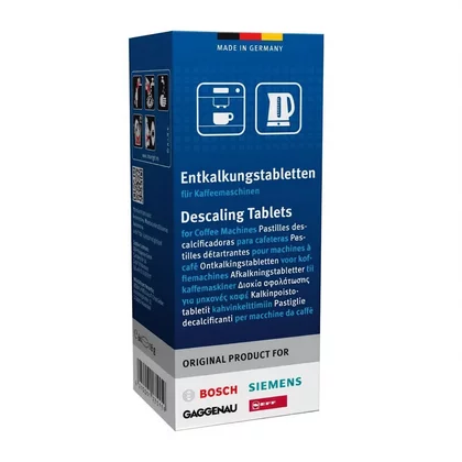 Tabletki odkamieniające do ekspresu do kawy Siemens / Bosch 6 szt. TZ60002