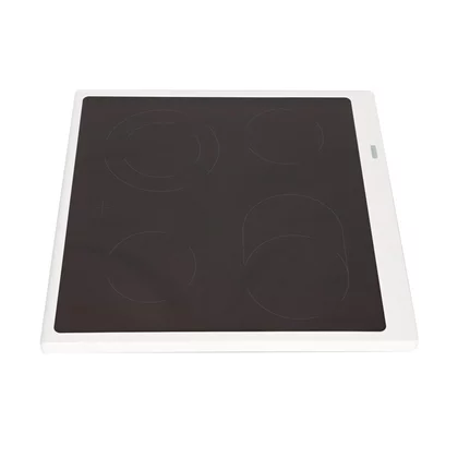 Płyty szklane Płyta ze szkła ceramicznego z ramą do kuchenki Electrolux / AEG biała 596 x 600 mm 5612197235