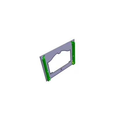 Zestaw przedniej szyby drzwi do piekarnika Electrolux / AEG 594 x 466 mm kremowy