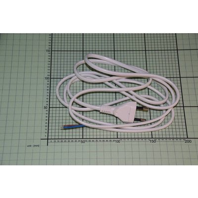 Przewód sieciowy h05vv 2x0,75 2,2m (1008872)