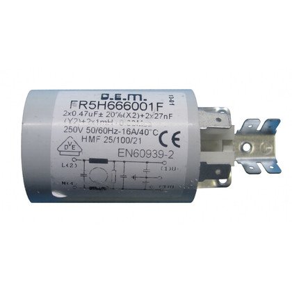 Filtr przeciwzakłóceniowy do pralki Gorenje / Hisense 124488