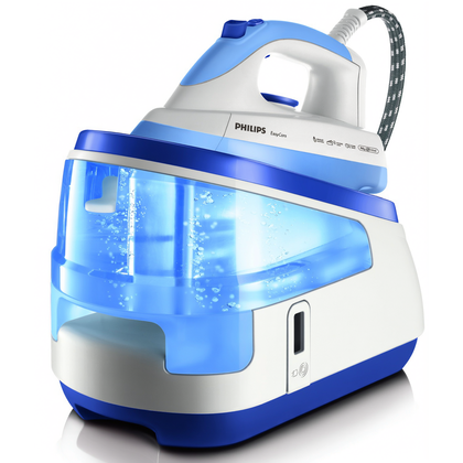 Stacja pary Philips EasyCare GC8330/02 2400 W niebiesko-biała