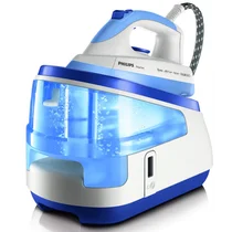 Stacja pary Philips EasyCare GC8330/02 2400 W niebiesko-biała